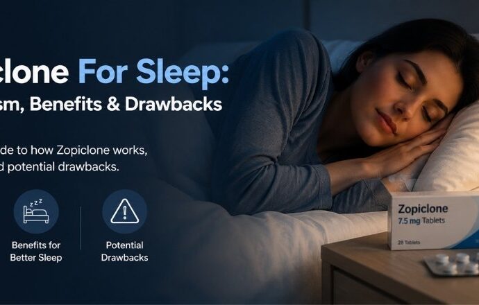 Zopiclone for sleep benefits and info