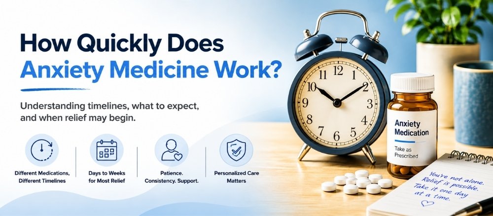 How anxiety medication works over time