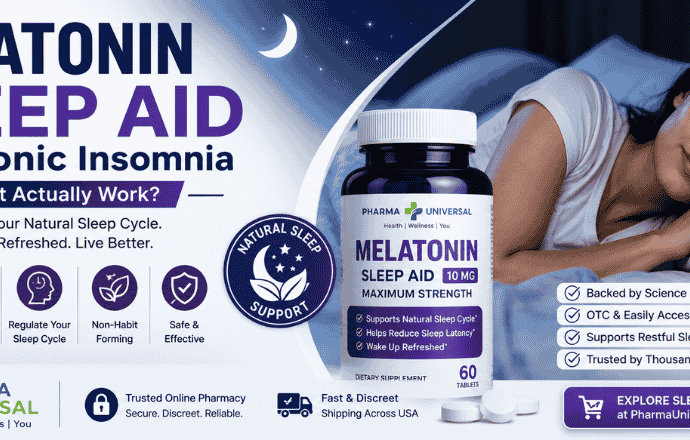 Melatonin Sleep Aid for Chronic Insomnia Does It Actually Work